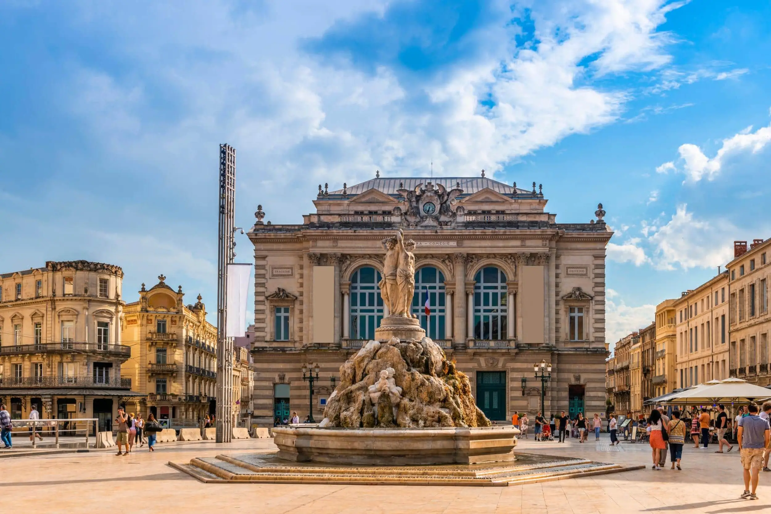 place de la comédie Montpellier
